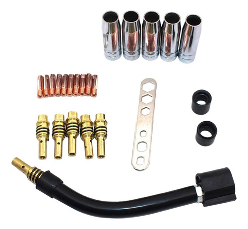 Mig Welding Accessories Kit Tip 0. M6 & Tip Holder Diffuser