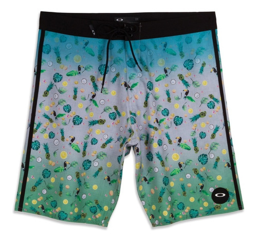 Zonazero Oakley Bermuda Tropical Big Pattern Boardshorts