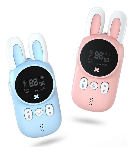 2 Piezas Radios Walkie Talkies Para Niños 3km