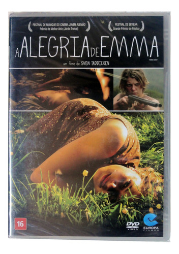 Dvd A Alegria De Emma / Sven Taddicken Novo Original Lacrado