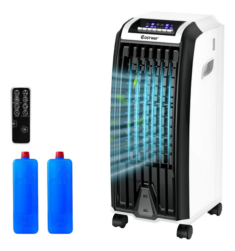 Costway Ventilador Portátil Con Control Remoto 3 Modos