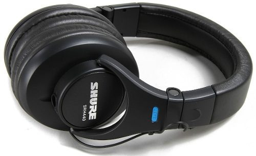 Auriculares Profesionales Shure Srh440a Para Estudio Color Negro