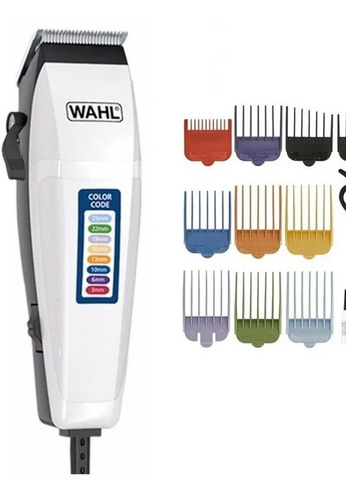 Imagen 4 de 6 de Maquina De Peluquería Motilar Wahl Color Code 17 Piezas