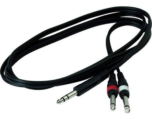 Warwick Rcl20923d4 Cable Plug Estéreo 6,3mm A 2plug Mono 6,3