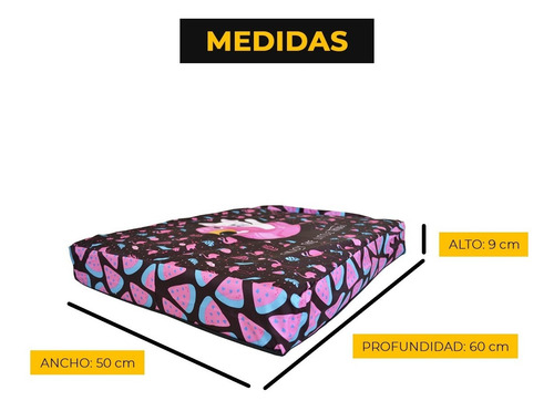 Imagen 6 de 8 de Cama Perro Colchones Para Perro 50x60 Espuma Summer Gatos