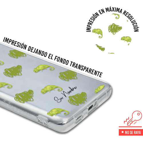 Funda Para Honor Para Mujer Patrón Camaleón Personalizado