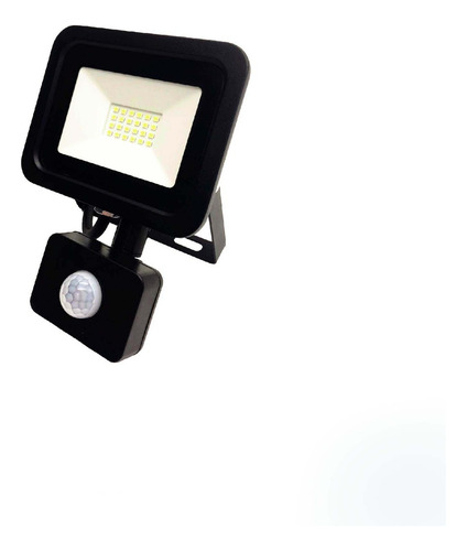 Foco Led 20w Exterior Con Sensor Movimiento