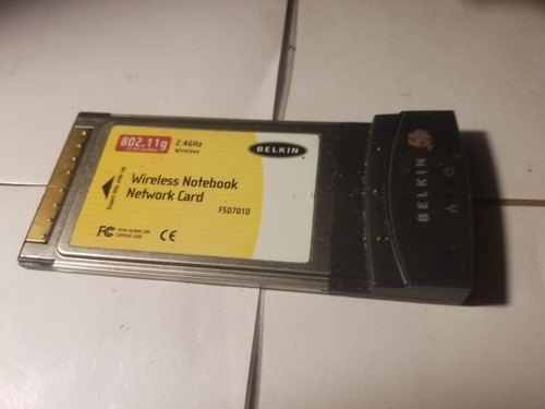 Tarjeta De Red Inalambeica Pcmcia F5d7010 (Usado)