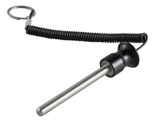 2 Pasador De Pila De Pesas Universal Con Negro 8mmx125mm