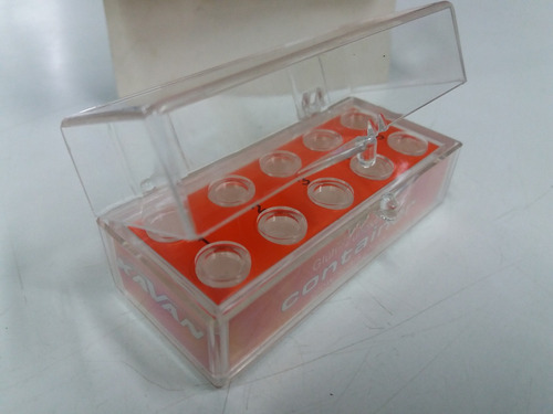 Contenedor Caja Bujias Aeromodelismo Avion Auto Lancha Glow