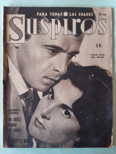 Revista Suspiros Fotonovelas N° 178 / 1961 / Leonardo Favio