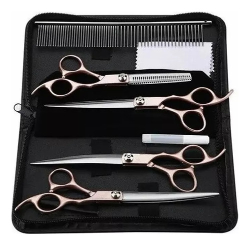 . Tesoura Profissional Para Corte De Pelos De Gatos E Cães D