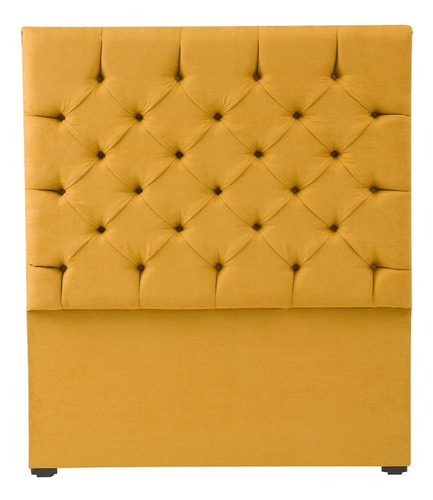 Cabecera King Size Dicasa Capri Mostaza Color Ocre