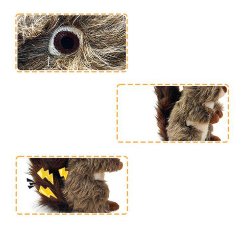 Juguete Chirriante De Peluche De Animales Para Perros,