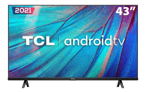 Imagem 1 de 7 de Smart Tv Led 43  Full Hd Tcl 43s615 Bluetooth,  Android Tv