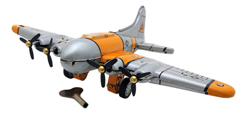 Avión De Hojalata De Juguete,