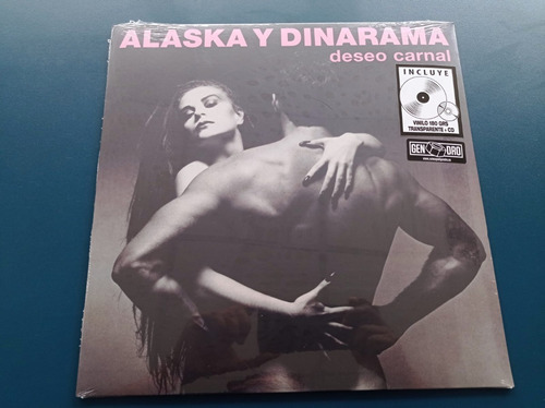 Alaska Y Dinarama - Deseo Carnal Lp Transparente + Cd