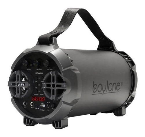 Parlante Correa Bluetooth Usb Bazooka Boytone Bt44gr 