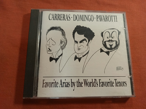 Carreras Domingo Pavarotti / Favorite Arias Worls  / Usa B25