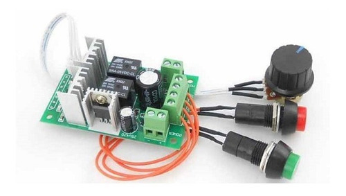 Controlador Regulador Motor Dc 6-30v Pwm Botones Inversor