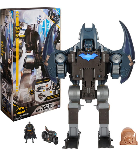 Robot Batman Gotham City Transformer 4 En 1 Luces y sonidos