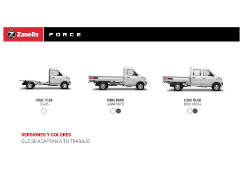 Utilitario Zanella Force Truck Cabina Simple