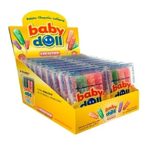 Chupetin Baby Doll Caja X 18 Unidades 