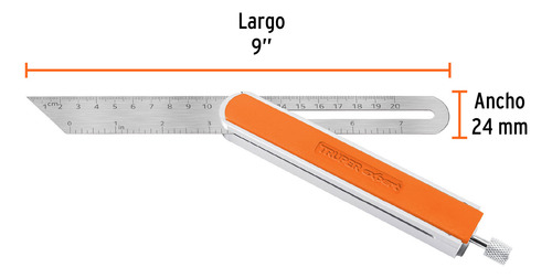 Escuadra Falsa 9´ Acero Angular Ajustable Profesional 14385