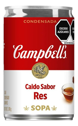 Nuevo 5 Pza Caldo De Res Campbell's 300 G