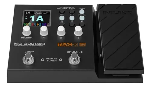 Pedaleira Nux Mg-300 Para Guitarra Multi Efeitos - Mundomax