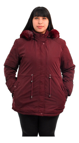 Campera  Mujer Parka Especial Invierno Impermeable Zheng 428