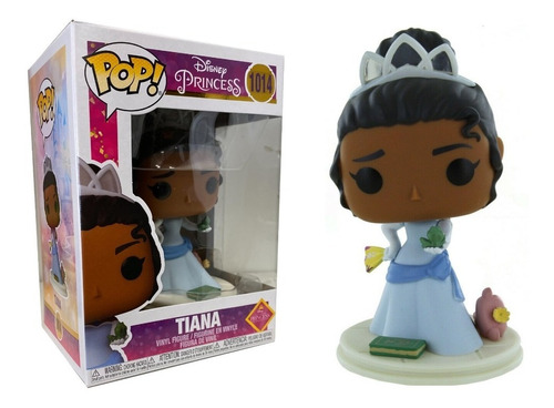 Pop! Funko Tiana Ultimate Princesas #1014 | Princesa E Sapo