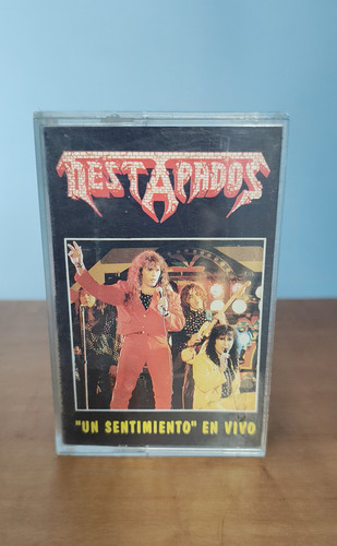 Destapados Un Sentimiento En Vivo Cassette De 1993 Okm ! Estándar (Usado)