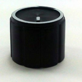 Knob Ad-150 Preto Com Parafuso