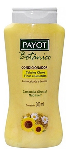 Condicionador Botânico Payot Camomila, Girassol E Nutrimel 3