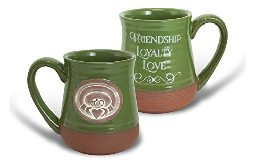 Taza Irlandesa Claddagh Amistad Lealtad, Multicolor