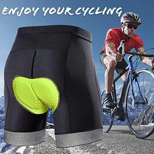 Pantalones Cortos De Ciclismo Para Hombre Con Acolchado 4d P
