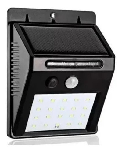 Lámpara solar LED automática con sensor de movimiento