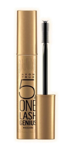 Mascara De Pestañas 5 En 1 Lash Genius Avon - Negro