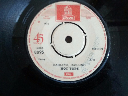 Vinilo Single De Hot Tops - Suzanne Suzanne ( P162