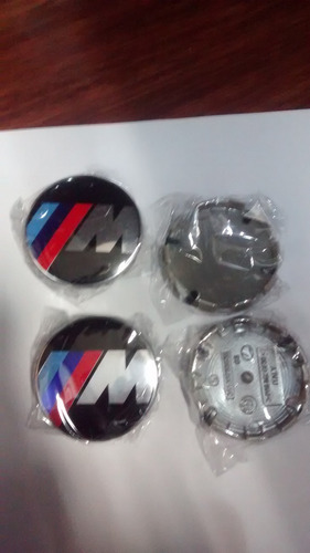 Logo Ruedas Serie M, Bmw Nuevas 6,8 Cms Diametro