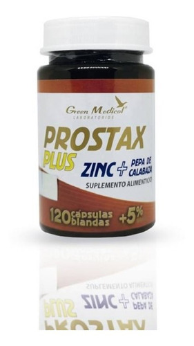 Imagen 1 de 2 de Prostax Max X 120 Caps Green Med. (prevención Próstata)