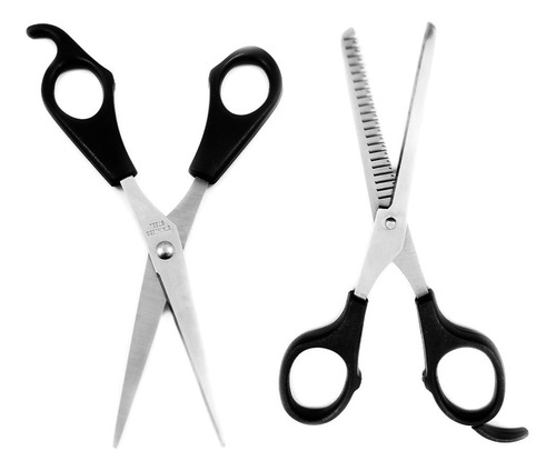 Kit Tijeras Estilista Tijeras Barbero Corte Recto Degrafilar