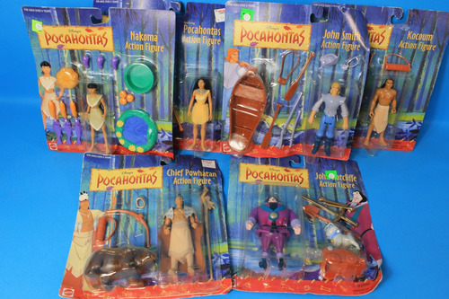Percy Wind Up Pocahontas Mattel (Usado)