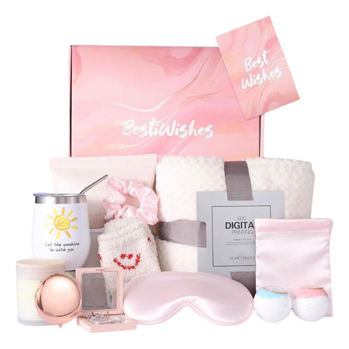 Caja De Regalo Kit Bienestar Gift Box Spa En Casa