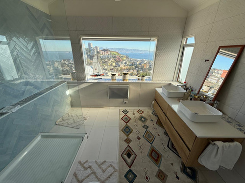 Casa 5d 3b Con Piscina Y Vista Al Mar En Reñaca