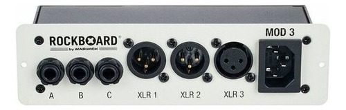 Patchbay Rockboard de Warwick Rbo B Mod 3 XLR E Trs