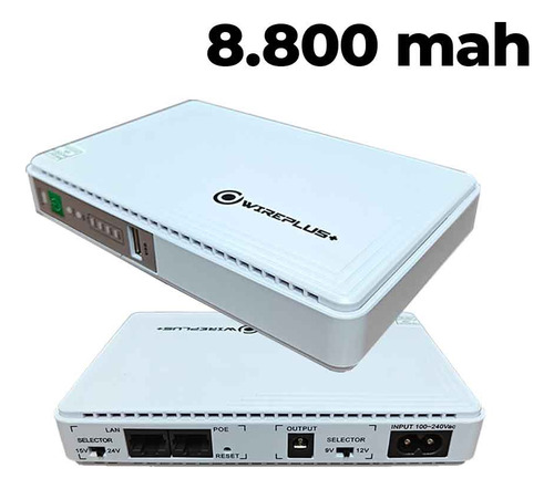 Mini Ups 10.000mah Poe Antena Router