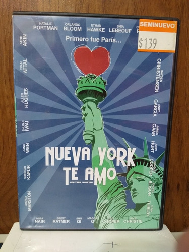 París Te Amo Y Nueva York Te Amo Combo Dvd (Usado)