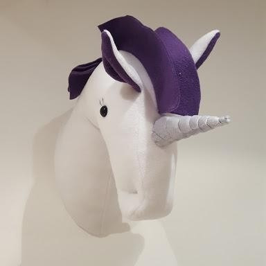 Unicornios De Pared (taxidermia En Tela)